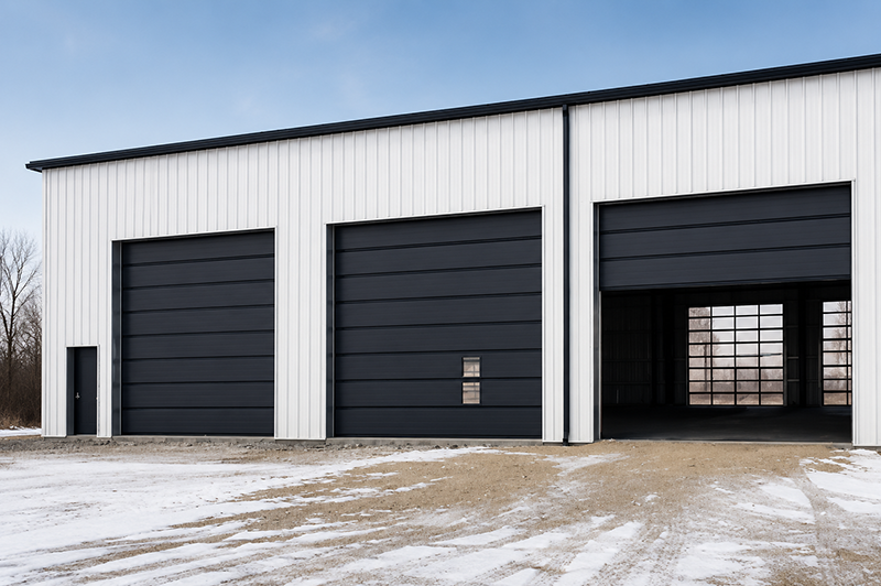 Polycarbonate Sectional Doors